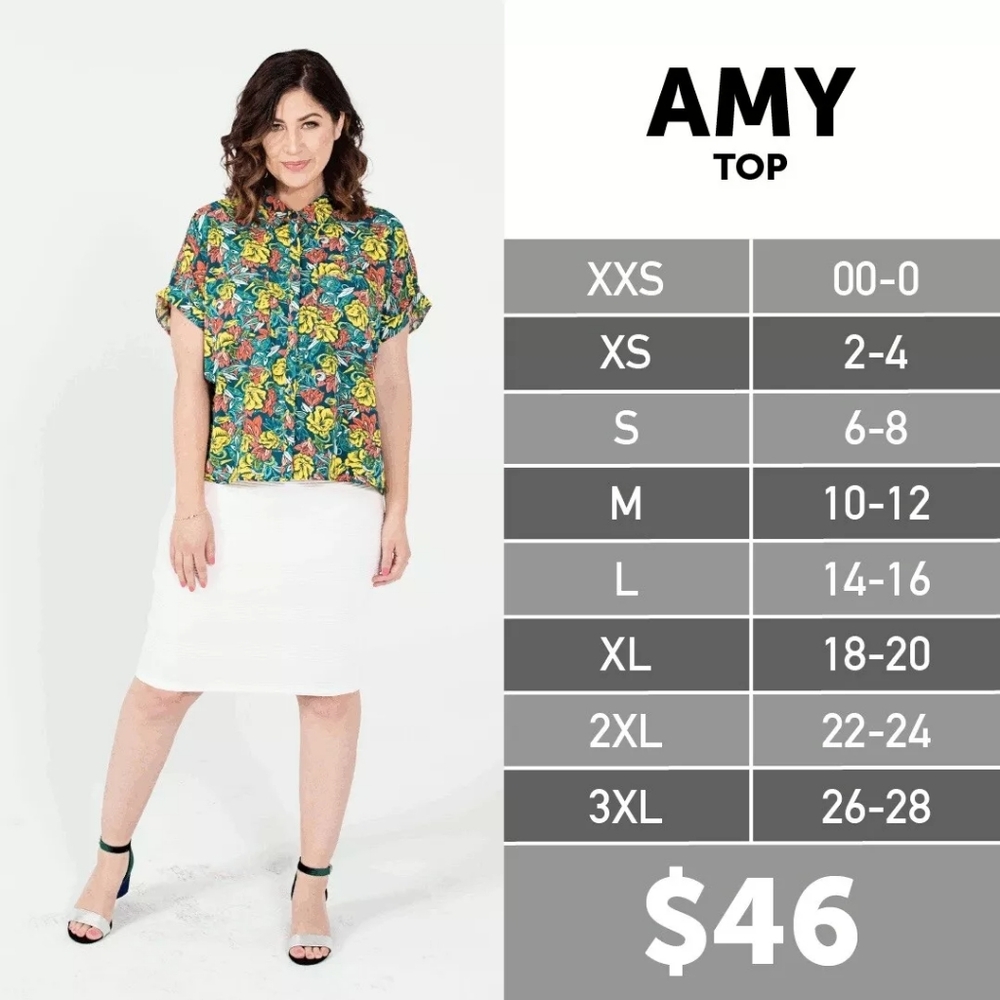 Xl Lularoe Amy - Picture 4 of 4
